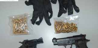Detenzione abusiva di arma da fuoco: arrestato un 25enne