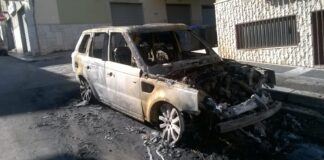 Auto in fiamme in via Gianicolo: intervento dei Vigili del Fuoco