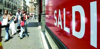 Partono i “Saldi” invernali: budget di spesa a persona di circa 143 euro