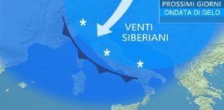Arriva Buran, vento gelido siberiano e crollo delle temperature