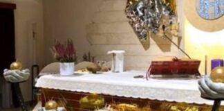 A Canosa l’altare dell’Avvento abbraccia i migranti