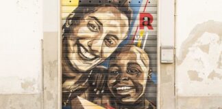 L’artista canosino Piskv dedica un murales a Silvia Romano
