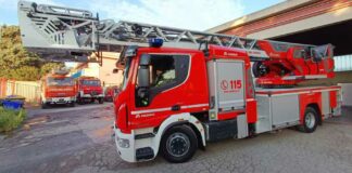I Vigili del fuoco della Bat hanno una nuova autoscala