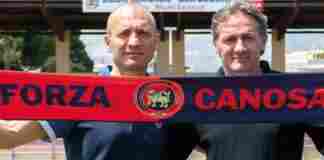 Canosa Calcio, il presidente Di Nunno: «Occorre porre basi solide, a Zinfollino la guida tecnica»