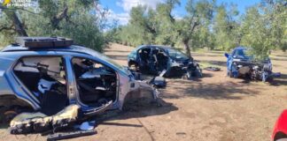 Abbandono carcasse veicoli nelle campagne: ok allo schema di accordo tra Regione e Prefettura BAT