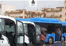 Inaugurati 5 nuovi mezzi dell’azienda di trasporto pubblico locale