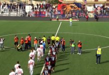 Eccellenza, per Spinazzola-Canosa arriva il divieto di vendita di biglietti per i tifosi ospiti