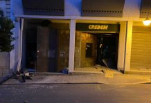 Assalto a bancomat a Canosa, doppia esplosione alla filiale Credem