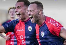 Eccellenza, il Canosa si regala (almeno) una notte al comando: 2-1 contro l’Atletico Acquaviva