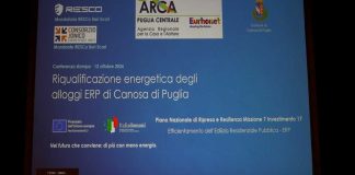 Riqualificazione energetica per 287 alloggi popolari a Canosa